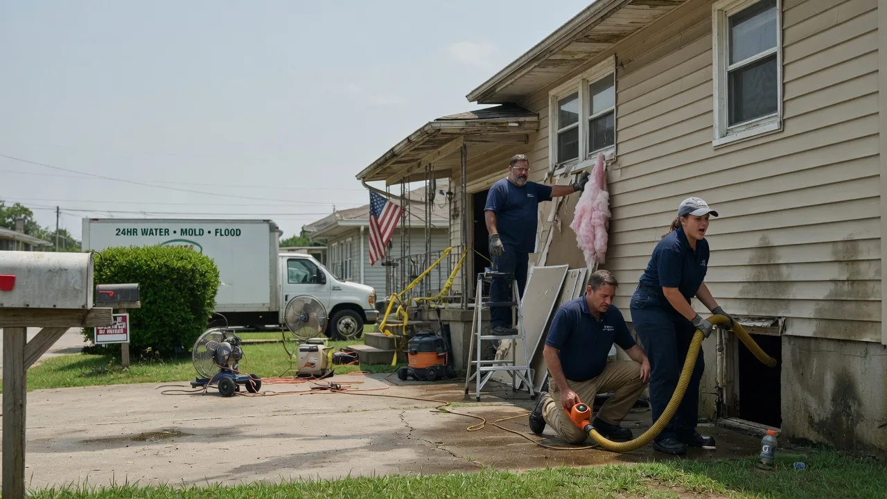 Water Damage Repair in Cabins, WV near me